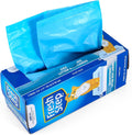 Drawstring Cat Litter Box Liners, Scented Heavy Duty Kitty Litter Bags for Large Oval or Rectangle Pans, Helps Contain Odor and Mess, Easy Lift Out Cleanup, 2.5 Ft X 17 In, 7 Count