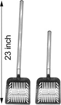 Stainless Steel Cat Litter Scoop 23 Inches Telescoping Litter Scoop with Long Handle Perfect Scooper for Cats and Dogs